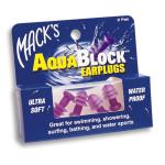 Mack's Aqua Block Rubber Ear Plugs
